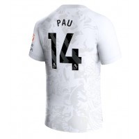 Fotbalové Dres Aston Villa Pau Torres #14 Venkovní 2023-24 Krátký Rukáv